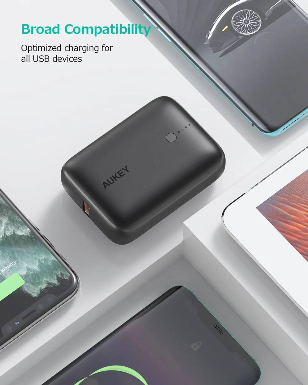 Mini cargador portátil  10000mAh y 20W - AUKEY - Imagen 2