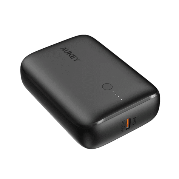 Cargador portatil 10000mAh y 18W - AUKEY. INCLUYE CABLE Y CARGADOR GRATIS