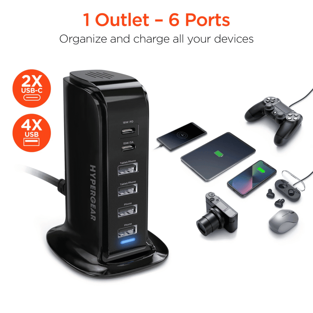Torre de Carga 42W - HYPERGEAR - Imagen 5