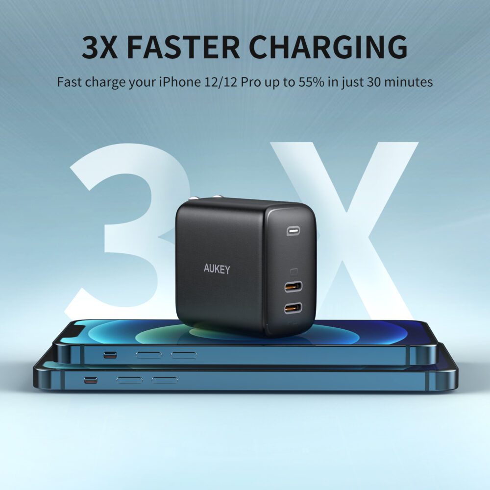 Cargador de pared doble de 40W - AUKEY - Imagen 5